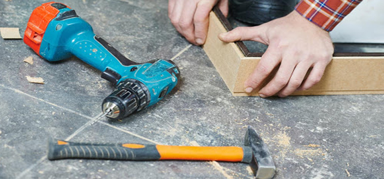 broken door frame repair Gustine