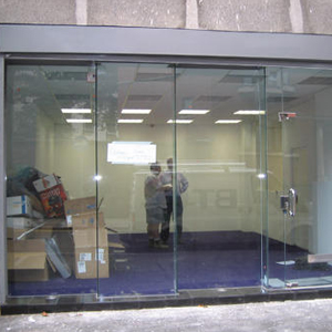 shop front door repair Gustine